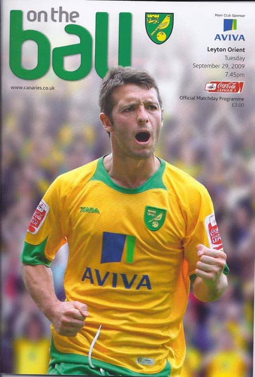 Norwich City FC v Leyton Orient FC